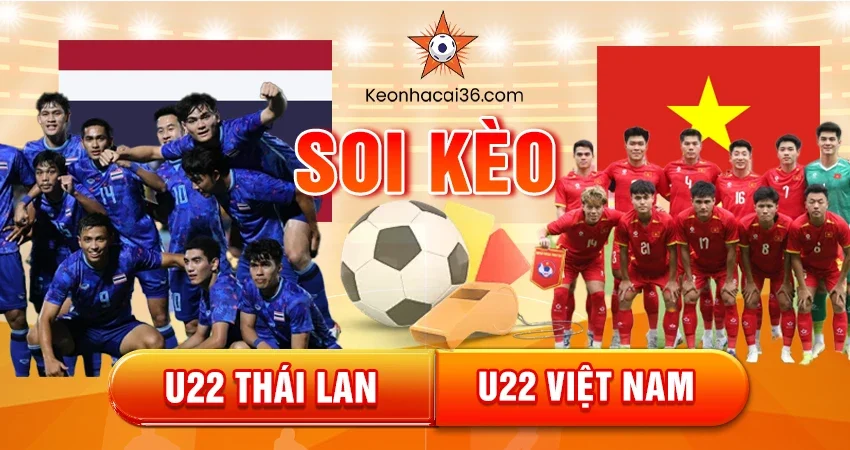 U22 Việt Nam vs U22 Thái Lan